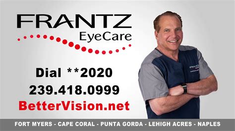 Frantz eye care - Fort Myers. 9617 Gulf Research Lane, Fort Myers, FL 33912. PH: (239) 418-0999. Fax: (239) 418-0091. Frantz EyeCare's patients come from far & wide, often needing accommodations after their …